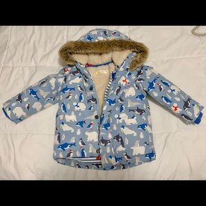 (Mini Boden) 3-in-1 Padded Jacket for toddler